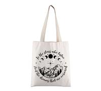 ACOTAR Cadeau inspiré du roman fantastique pour adultes Cadeau pour les amateurs de livres pour les stars qui écoutent et les rêves qui sont répondus (To The Stars Tote UK)