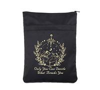 Acotar Pochette avec citation en anglais Only You Can Decide What Breaks You Book Sleeve Velaris Gift (Only You BSL EU)