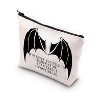 ACOTAR Trousse de maquillage Cassian et Nesta Gifts Whatever You Need to Throw at Me I Can Take It I Won't Break ACOTAR Merch, Whatever You UK