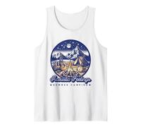 Acoustic Feelings Summer Camping Vacation Folk Music Débardeur