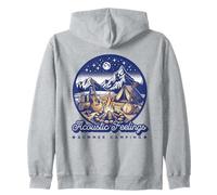 Acoustic Feelings Summer Camping Vacation Folk Music Sweat à Capuche