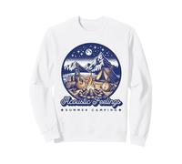 Acoustic Feelings Summer Camping Vacation Folk Music Sweatshirt
