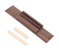 Acoustic Guitar Bridge Saddle, Bridge Pickup with Rosewood Saddle and Nut Guitar Replacement for Acoustic Electric Installation