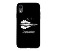 Acoustic Guitar Earth Has Music for Those Who Listen Coque pour iPhone XR