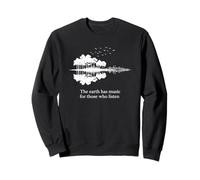 Acoustic Guitar Earth Has Music for Those Who Listen Sweatshirt