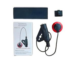 Acoustic Guitar Pickup, Instrument Preamp, Tuner Accessory, Built In EQ Control, 11.8 Inches, Compact Plug and Play Design, Ideal for Live Performance Recording Practice Travel Use