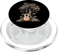Acoustic Guitar Tree of Life Nature of Music Guitarist PopSockets PopGrip pour MagSafe