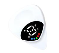 Acoustic Guitar Tuner - Tune And Play With Device | 2 en 1 Precision Pick Featuring Color Display | Perfect Beginner Men Women Learning Bass Ukulele Banjo Battery Powered Compact Portable A