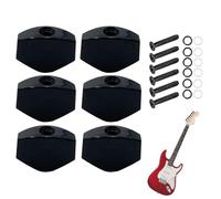 Acoustic Guitar Tuning Pegs - 6-Piece Guitar Tuning Pegs | Acoustic Guitars Tunings Machines Heads | Metal Square Knob For Maintenance Upgrade Repair Musician Music Lovers Home Studio