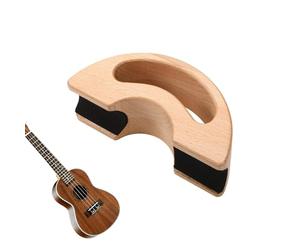Acoustic Headstock Rest - Stable Wooden Base, Essential Fretwork | Secure Damage Prevention Tool, for Electric, Bass, Ukulele, Violin, Mandolin, Strings, Care, Cleaning, Modification, Tech
