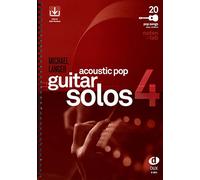 Acoustic Pop Guitar Solos 4: Noten & TAB - easy/medium. Mit Download-Link
