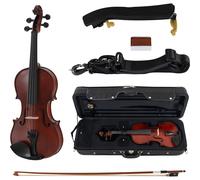 Acoustique Violon Taille 3/4 Bois de Rose Chevalet avec Etui Archet Colophane