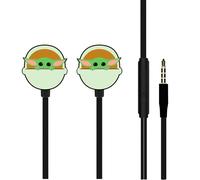 Ecouteurs Filaires Kit Mains Libres Star Wars Bebe Yoda