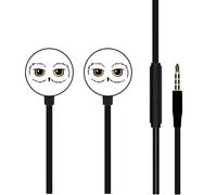 Ãcouteurs filaire Ert Group Harry Potter Hedwig Noir 120 cm
