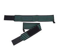 Acouto 1 Paire/Ensemble de Bandes de Poignet d'haltérophilie de Fitness, Support de Poignet de Compression d'entraînement, Orthèse Noire avec Support pour Soulever ou et avec Quand la Longueur des