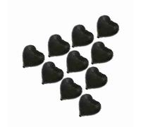 Acouto 10 Pièces 18 "Coeur Feuille d'aluminium Ballons Fête Mariage Anniversaire Décor, Haute qualité Bal Feuille Coeur Ballon R Ballon Décoration (forme de)