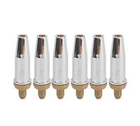 Acouto 10 Pièces Pointe de Buse de Coupe de Gaz Acétylène Type de Manchon de Machine Tête de Pistolet G07? 301# Assurance de Fonctionnement Facile Premier Usinage chromé Technologie de Fabrication