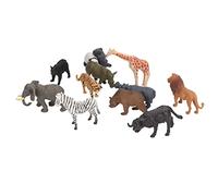 Acouto 12 Pièces Figurine Animale Jouet Modèle Réaliste Créatures éducatives Ensemble de Jeu pour Les Tout-Petits Figurine Solide Testée et sans Odeur Premium et Toxique sont la sécurité des Animaux