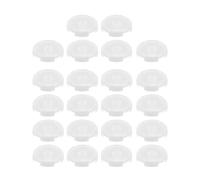 Acouto 18 Pièces Clavier de Jeu Bonne Sensation de Main Digitale Slip Keycap pour Cherry TTC Akko Jeu Mat Ont Clavier 202mm Diamètre de CapGame Remplacement CapFighting (#13)