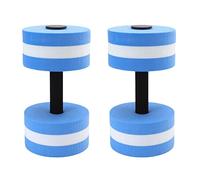 Acouto 2 PCS EVA Haltères Flottants Haltères en Mousse d'Exercice pour Hommes Femmes Enfants - Légers, Confortables, à Eau Flottants d'Exercices de Yoga en Mousse à Eau (BLUE)