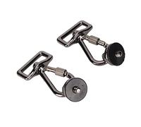 Acouto 2 Pièces / 4 Pouces à Installation Rapide Vis en Métal et Ensemble de Crochets de Bandoulière pour Appareil Photo pour l'extérieur en Douceur Doit Sécuriser la Boucle de Sangle d'Appareil