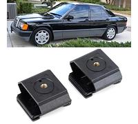 Acouto 2 Pièces Accessoire de Couverture de Support de Pare-chocs de Voiture adapté pour W201 1982-1993 2018800114 Soyez Parfaitement adapté à Votre Voiture.