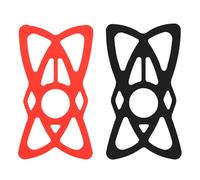 Acouto 2 Pièces Bandes de sécurité en Silicone Sangles de Remplacement pour Support de Téléphone de Vélo VTT Guidon de Vélo Support de Téléphone Portable Supporte Le Extensible en Silicone pour