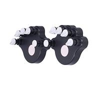 Acouto 2 Pièces Entraîneur de Doigt de Piano Correcteurs de Main en Silicone ABS Outils Orthopédiques pour l'entraînement de ForceConscience de la Main Noire i Entraîneurs de Doigt de PianoABS