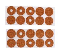 Acouto 20 Pièces en Liège Résistant à la Sueur, Antidérapant, Ultra Fin, Entretoise en Liège