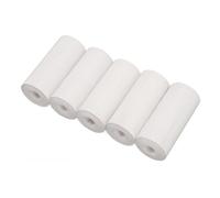 Acouto 20 Rouleaux de Papier d'imprimante Thermique Professionnel 57 X 25 Mm Mini Papier d' pour Accessoires 'imprimante étiquettes de Bricolage Largement adapté aux Web