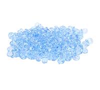 Acouto 200pcs Acrylique Pacificier Nipples Baptême Baptême Decoration Accessoires BLULE Ces Sucettes Sont de Taille SM et Sont Très Adaptées aux Accessoires Déco au Baby's Fi (#1)