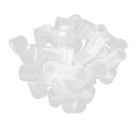 Acouto 20pcs Fouetaine de Consommateur d'eau d'oiseaux pour Les Oiseaux pour Perroquet à Crêpes Automatique Automatique Bird Waterer avec Couvercle Anti-poussière s'adapte à la Plupart