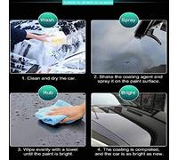 Acouto 250 Ml de Voiture de Voiture Liquide Revêtement Hydrophobe Polish Peinture de Cire de Cire de de Spray Moteur Verre Enlacée sur la Boîte A comme barrière. de sur Votre etc. à Partir du