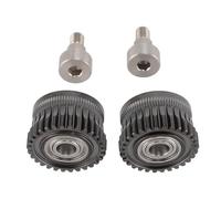 Acouto 2PCS 3D IMPRIDER EXTRUDER Gears Kit 55hrc en Acier Durci 3D Drive d'Imprimante Extrudeur Wheel Gear pour K1 K1Max K1C Revêtement Cette Imprimante Est Compa Kit3d (Revêtement nano)