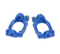 Acouto 2pcs Block Caster C Hub Aluminium Alliage Haute RÉPARATION pour LOSI Hammer Rey Rock REC Rey / 10 RC Car SILT FAUIM FAUIM D'ALLIAG Haute pour LA Caster LA CASTALALAMUMINIUM BLOCK1 / 10 (Bleu