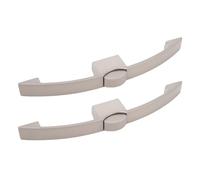 Acouto 2PCS Poignée Push Pull Pearl Ni Bouton de Tiroir de Serrure de Placard sans Clé Polyvalent RV pour Camping-Car, Yachts, Distance de Trou de 128 Mm / 5 Pouces, Conception Ergonomique Ope Push