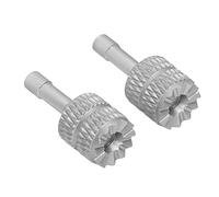 Acouto 2PCS RC Remote Commande Sticks Portable Compact Compact Aluminium Ergonomic Remote Controly Rocker pour 3 Pro Gold of Alloy Aluminium Anodisé Erg RC Contrôleur StickSrc Contrôleur (Gris argent)