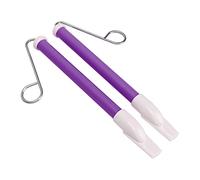 Acouto 2pcs Slide Whistle ABS Metal S et Simple to Play Play Color Musical Instrument Blue Slide Whistleslide Whistle Toyslide Whis pour Jouer M (Purple)