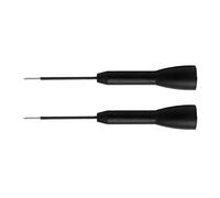 Acouto 2pcs Test Sonde Isolation Simple 1 Mm Multimètre d'aiguille Multimètre Sonde 600v 10ablack Test affecté à Partir de Circuits Chargés d'autres Matériaux Maquillés élevés par Robuste n'est