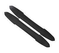 Acouto 2pcs Voiture Parent Protecteur du Corps de la Porte Corpore des Bandes de Rayures Autocollants en Fibre de Carbone Pare-chocs Protecteur Protectorbumper Guarddoor Guardbody Corner