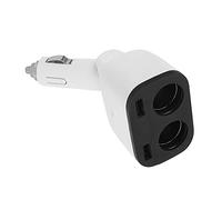 Acouto 3.1a Voiture Téléphonique Mobile Rotation Pliante avec USB Cigarette Car Chargercar Phone ChargerDual USB ChargerDual Cigarette Chargerfolding Car