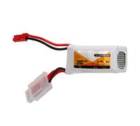Acouto 350mAh RC Lipo Battery Lipo Battery Pack 11.1V 3S 70C Taux de Décharge avec Connecteur JST pour Qav250 H210 LS180 FPV Racing Car Quadcopter