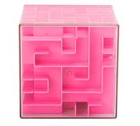 Acouto 3D Puzzle Maze Box/Cover Intelligente Fun Brain Game Box Toys éducatifs pour Enfants pour Le Développement Intellectuel B 3D Puzzle Mazemaze Cube3d Maze3d Mazepuzzle Maze (Pink)