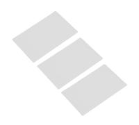 Acouto 3pcs Haute-écran Supérieur Supérieur Remplacement Couverture en Plastique pour 2DS Console de Jeu Handheld Console LCD Pièces Accessoires Blancs pour 2DS Externes pour Remplacer le Lentille