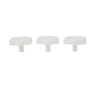 Acouto 3PCS RV Venture Bouton de Vendeur RV Venture de Fenêtre Tourn Bouton en Plastique ABS Installation Facile pour les Camping-cars pour Camping-car (WHITE)