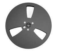 Acouto / 4 7 Pouces Boulette Vide Reel 3 Trous en Aluminium ALLIAGE SON RIDE RACHER VID (BLACK)
