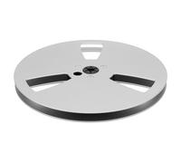 Acouto / 4 7 Pouces Boulette Vide Reel 3 Trous en Aluminium ALLIAGE SON RIDE RACHER VID (SILVER)