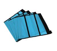 Acouto 4 Pièces Bottes Anti-Mouche pour Cheval, Respirantes et Confortables, Maille Fine, Leggings de Protection Contre la Mouche pour Cheval, Protège-Jambes, Jambes Rouges Rose Saisons. Permet Une