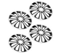 Acouto 4 Pièces Enjoliveurs ABS de 14 Pouces, Ajustement Universel pour Roues en Acier de 14 Pouces avec des Designs Accrocheurs, Enjoliveurs de Protection pour la Plupart des