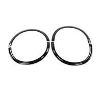 Acouto 4 Pièces Noir Brillant pour Extensions de Garde-boue de Style Maxton, Kits de Corps Larges Adaptés au MK7 MK7.5 R 2013-2020 Parfaitement Fender GTD/R avec GTD/Précis Évasements Spécialement